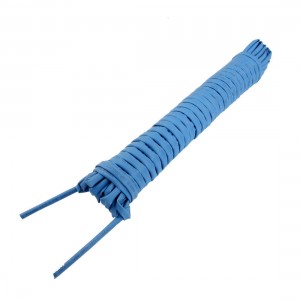 Ratio 2:1 2mm Dia Blue Polyolefin Heat Shrinkable Tube 8M Long