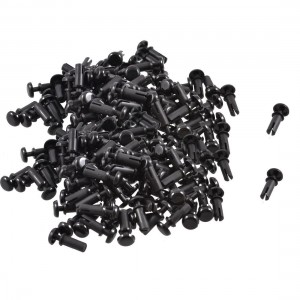 200 x Disassemble Nylon Push Rivets Fasteners for 7.3-8.3mm Thick Panel