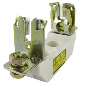 AC 500V 160A Three Poles 3P 38mm x 58mm Cylindrical Fuse Holder