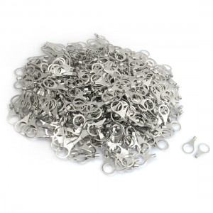 16-14 AWG Non Insulated Ring Tongue Terminals Connector 1000 Pcs