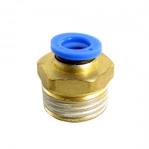 8mm Hole Pneumatic Tube Push in Quick Connector Fitting