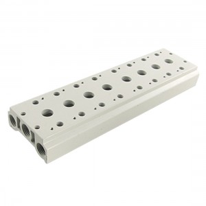 Ceramic Block Rectangle 8 Stations Solenoid Valve Base Bneod