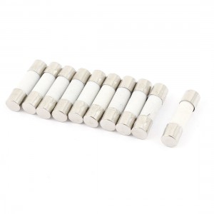 10Pcs 250V 315mA T315mA Slow Blow Ceramic Fuses Tubes 5mm x 20mm