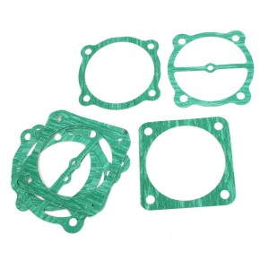 9pcs Paper Air Compressor Cylinder Head Base Valve Plate Sealing Gaskets Pads