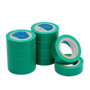 Green Adhesive Electrical Installation PVC Plastic Tape Nkgax