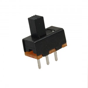 10x 5mm Height Knob 3 Pin 2 Position 1P2T SPDT Vertical Slide Switch 0.5A 50V DC