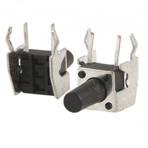 2 Pcs Momentary Right Angle Tactile Tact Push Button Switch 6 x 6mm x 10mm