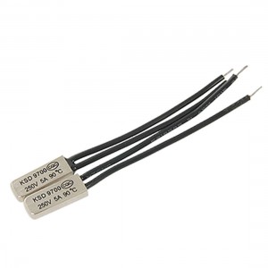 2 Pcs KSD9700 N.C Bimetal Thermostat Temperature Switch 90C 194F 250V 5A