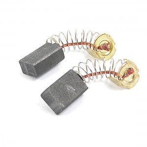 10 Pcs 5/8" x 3/8" x 15/64" Power Tools Motor Carbon Brushes
