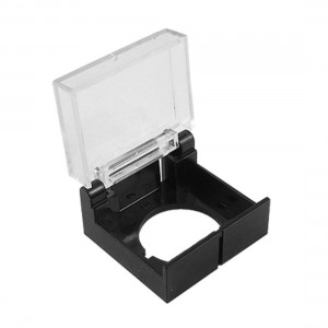 Round Push Button Switch Protector Plastic Cover Guard
