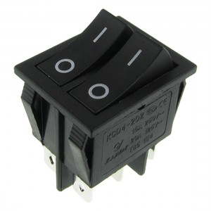 10 Pcs x Double SPDT On-On 2 Way Snap in Boat Rocker Switch 15A/250V 20A/125V AC