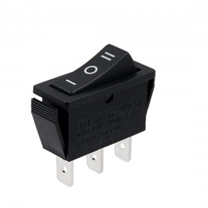 AC 16A/250V 15A/125V 3 Pin SPDT ON/OFF/ON 3 Position Snap In Boat Rocker Switch