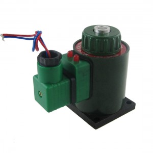 6mm 24V 40N DC Wet Valve Solenoid Electromagnet with LED Indicator