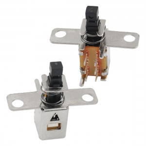 10 Pcs Self Lock Latching Uni-Direction Push Button Switch DPDT 6 Pin 2 NO 2 NC