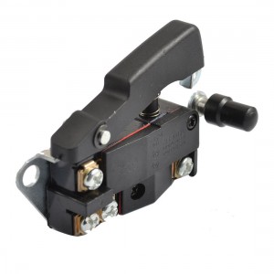 Power Tool Lock Type Mitre Saw Trigger Switch AC 250V 12A 