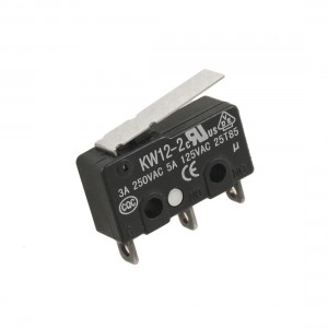 Short Hinge Lever SPDT Momentary Action Micro Limit Switch 3A/250V 5A/125V AC