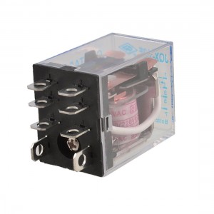 JQX-13F2Z AC 220V Coil 10A 240VAC 28VDC 8 Pin DPDT General Purpose Relay