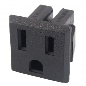 AC 125V 15A 3 Terminals US Type Plug Outlet Power Socket