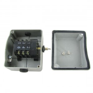 30A/380VAC 10HP ON-OFF 3 Pole Cam Starter Changeover Switch