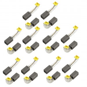 20 Pcs 12.8mm x 7mm x 6mm Electric Carbon Motor Brushes Replacement