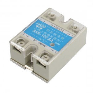 SSR-100AA AC to AC Covered Solid State Relay AC 80-250V AC 24-380V