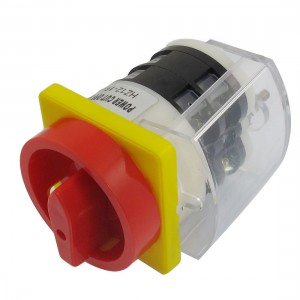 AC 380V 40A Latching 8 Terminal 2 Position Cam Combination Changeover Switch New