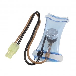 PST-3 N8 2 Pin Connectors -7C Refrigerator Defrost Thermostat Switch AC 250V 10A