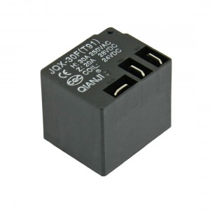 JQX-30F(T91) Coil DC 24V 4 Pin 30A 250VAC/ 20A 28VDC PCB Power Relay