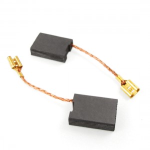 2 Pcs 7/8" x 5/8" x 15/64" Electric Motor Carbon Brushes