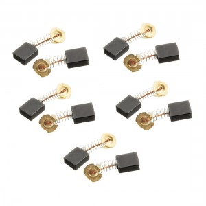 5 Packs Pcs 16mm x 13mm x 6mm Motor Carbon Brushes for Power Tool