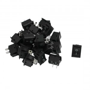 20 x SPST 10A/125V 6A/250V On/Off Boat Rocker Switches Mqlrm