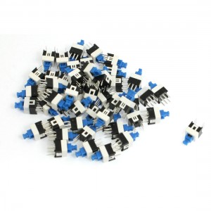 50 Pcs Momentary Type 6 Pin Torch Push Button Switch 7x7mm Hhvnl