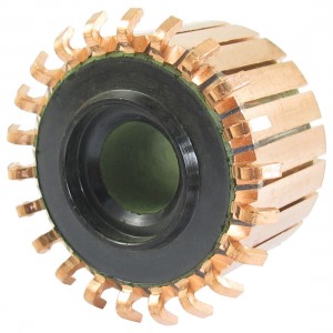 8mm x 23.4mm x 17.5mm 22P Copper Bars Alternator Electric Motor Commutator