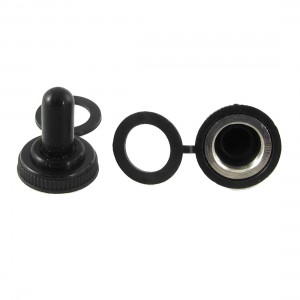 11mm 7/16" Waterproof Toggle Switch Cover Cap Seal Boot 15 Pcs