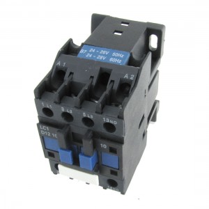 Ui 690V Ith 25A 3 Poles NO Contact AC Contactor 24 Volts Coil LC1D1210