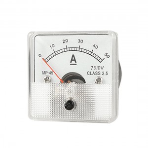 MP45 Class 2.5 Accuracy 0-50A DC Current Panel Meter