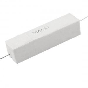 30W 4 Ohm 4R Ceramic Cement Power Resistor Axial Lead