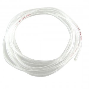 Transparent 4 Meters 13.1Ft 4mm x 2.5mm Pneumatic Polyurethane Air Hose Tube