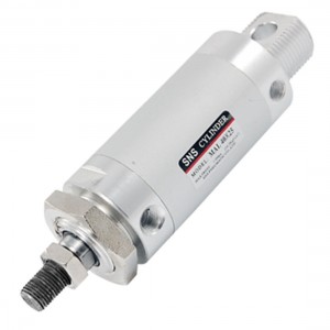 Dual Action 1.0Mpa MAL 40 x 25 Mini Pnaumatic Cylinder