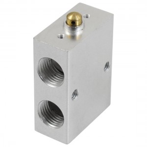 1/4"PT 2 Position 3 Way Direct Acting Pneumatic Mechanical Valve