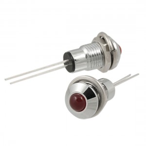 DC 2.8V 0.08A Panel Mount LED Indicator Light Lamp