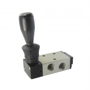 4H210 08 2 Position 5 Way PT1 4" PT1 8" Port Hand Pull Mechanical Valve