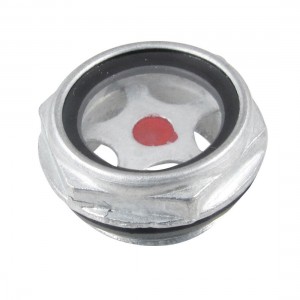 26mm Male Threaded Metal Air Compressor Oil Level Sight Glass