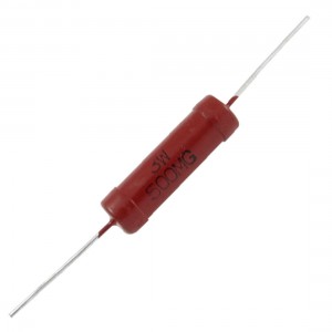 500M Ohm 3W 2% Resistance Glaze High Voltage Resistor
