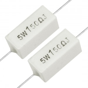 5W 150 Ohm Wire Wound Ceramic Cement Resistor x10 Pcs