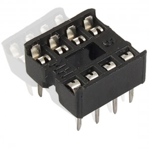20 x 8 Pin Double Row DIP IC Sockets Test Adaptor New