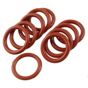 10 Pcs Flexible Silicone O Ring Seal Gaskets 16mm x 22mm x 3mm