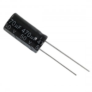 470uF 50V 10 x 20mm Aluminum Electrolytic Capacitors (Bag of 50)