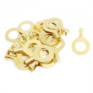 20 x Quick Disconnects Non-insulated Ring Terminal Lug Connector 10mm