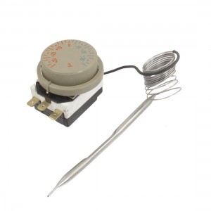 1NC 1NO AC 250/380V 16A -30-30C Temperature Control Switch Capillary Thermostat